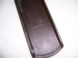 Antique Vintage Stanley Bailey No. 7C Jointer Woodworking Plane Corrugated Sole