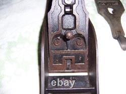 Antique Vintage Stanley Bailey No. 7C Jointer Woodworking Plane Corrugated Sole