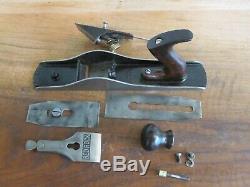 Antique Vintage Stanley Bedrock No. 605 T- 3 (1900-08) Smooth Woodworking Plane