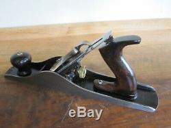 Antique Vintage Stanley Bedrock No. 605 T- 3 (1900-08) Smooth Woodworking Plane