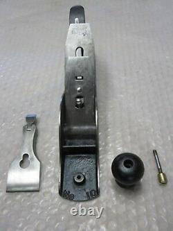 Antique Vintage Stanley No. 10 Type 8 (1899-1902) Smooth Woodworking Plane Tools
