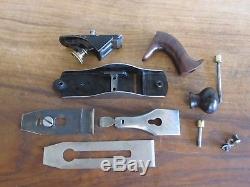 Antique Vintage Stanley No. 2 Type 2 (1869-1872) Pre-Lateral Woodworking Plane