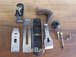 Antique Vintage Stanley No. 2 Type 2 (1869-1872) Pre-Lateral Woodworking Plane