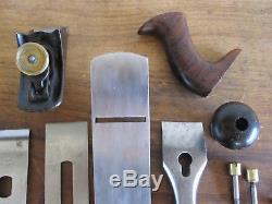 Antique Vintage Stanley No. 2 Type 2 (1869-1872) Pre-Lateral Woodworking Plane