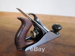 Antique Vintage Stanley No. 2 Type 2 (1869-1872) Pre-Lateral Woodworking Plane