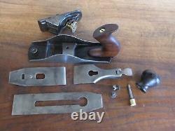 Antique Vintage Stanley No. 2 Type 4 (1874-1884) Pre-Lateral Woodworking Plane