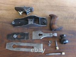 Antique Vintage Stanley No. 2 Type 4 (1874-1884) Pre-Lateral Woodworking Plane