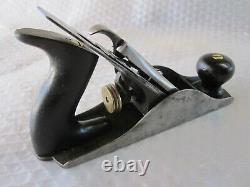 Antique Vintage Stanley No. 3 TYPE 2 (1869-1872) Pre-Lateral Woodworking Plane
