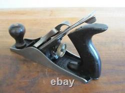 Antique Vintage Stanley No. 3 Type 12 (1919-1924) Smooth Woodworking Plane Tool