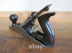 Antique Vintage Stanley No. 3 Type 12 (1919-1924) Smooth Woodworking Tool Plane