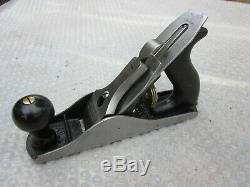 Antique Vintage Stanley No. 3 Type 13 (1925-1928) Smooth Woodworking Plane Tool