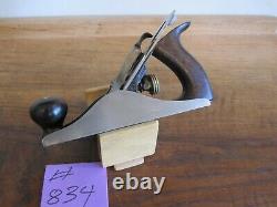 Antique Vintage Stanley No. 3 Type 6 (1888-1892) Smooth Woodworking Tool Plane