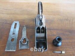 Antique Vintage Stanley No. 3 Type 6 (1888-1892) Smooth Woodworking Tool Plane