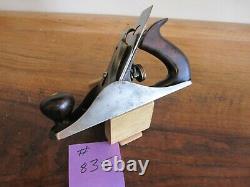 Antique Vintage Stanley No. 4 TYPE 2 (1869-1872) Pre-Lateral Woodworking Plane