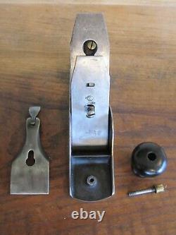 Antique Vintage Stanley No. 4 TYPE 2 (1869-1872) Pre-Lateral Woodworking Plane