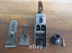 Antique Vintage Stanley No. 4 TYPE 2 (1869-1872) Pre-Lateral Woodworking Plane