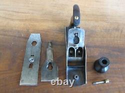 Antique Vintage Stanley No. 4 TYPE 2 (1869-1872) Pre-Lateral Woodworking Plane