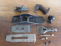 Antique Vintage Stanley No. 4 TYPE 2 (1869-1872) Pre-Lateral Woodworking Plane