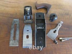 Antique Vintage Stanley No. 4 TYPE 2 (1869-1872) Pre-Lateral Woodworking Plane