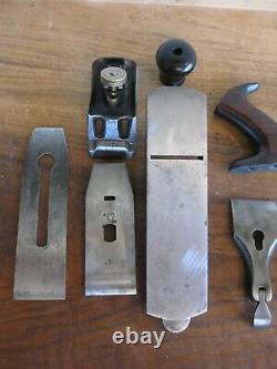 Antique Vintage Stanley No. 4 TYPE 2 (1869-1872) Pre-Lateral Woodworking Plane