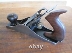 Antique Vintage Stanley No. 4 TYPE 2 (1869-1872) Pre-Lateral Woodworking Plane