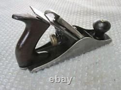 Antique Vintage Stanley No. 4 TYPE 2 (1869-1872) Pre-Lateral Woodworking Plane