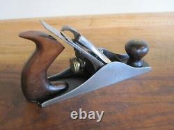 Antique Vintage Stanley No. 4 TYPE 2 (1869-1872) Pre-Lateral Woodworking Plane