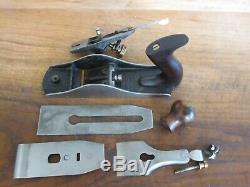 Antique Vintage Stanley No. 4 Type 11 (1910-1918) Smooth Woodworking Plane Tool