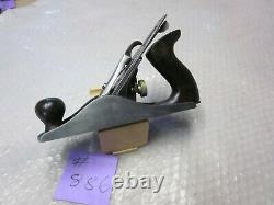 Antique Vintage Stanley No. 4 Type 11 (1910-1918) Smooth Woodworking Plane Tools