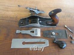 Antique Vintage Stanley No. 4 Type 14 (1929-1930) Smooth Woodworking Plane Tool
