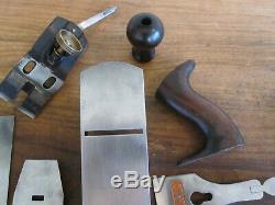 Antique Vintage Stanley No. 4 Type 15 (1931-1932) Smooth Woodworking Plane Tool