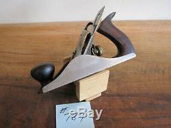 Antique Vintage Stanley No. 4 Type 5 (1885-1888) Smooth Woodworking Plane Tools