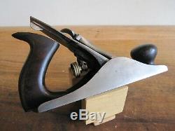 Antique Vintage Stanley No. 4 Type 5 (1885-1888) Smooth Woodworking Plane Tools