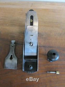 Antique Vintage Stanley No. 4 Type 5 (1885-1888) Smooth Woodworking Plane Tools