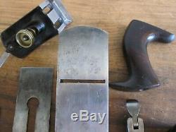 Antique Vintage Stanley No. 4 Type 5 (1885-1888) Smooth Woodworking Plane Tools