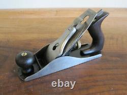 Antique Vintage Stanley No. 4 Type 6 (1888-1892) Smooth Woodworking Plane Tool