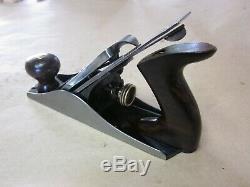 Antique Vintage Stanley No. 4 Type 6 (1888-1892) Smooth Woodworking Plane Tools