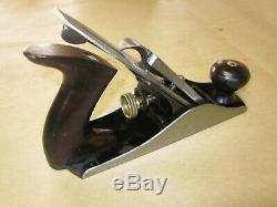 Antique Vintage Stanley No. 4 Type 6 (1888-1892) Smooth Woodworking Plane Tools