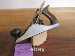 Antique Vintage Stanley No. 4 Type 7 S (1893-1899) Smooth Woodworking Plane