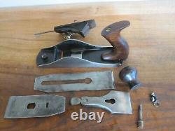 Antique Vintage Stanley No. 4 Type 7 S (1893-1899) Smooth Woodworking Plane