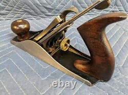 Antique Vintage Stanley No. 4 Type 7 S Base (1893-99) Smooth Woodworking Plane