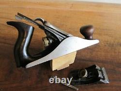 Antique Vintage Stanley No. 4 Type 7 S Base (1893-99) Smooth Woodworking Plane