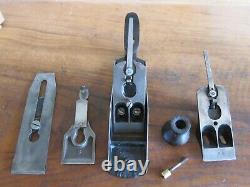 Antique Vintage Stanley No. 4 Type 7 S Base (1893-99) Smooth Woodworking Plane