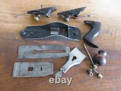 Antique Vintage Stanley No. 4 Type 7 S Base (1893-99) Smooth Woodworking Plane