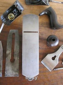 Antique Vintage Stanley No. 4 Type 7 S Base (1893-99) Smooth Woodworking Plane