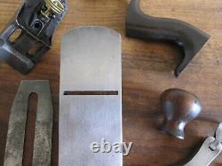 Antique Vintage Stanley No. 4 Type 7 S Base (1893-99) Smooth Woodworking Plane