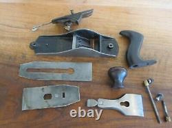 Antique Vintage Stanley No. 4C Type 10 (1907-1909) Corr. Woodworking Tool Plane