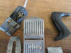 Antique Vintage Stanley No. 4C Type 10 (1907-1909) Corr. Woodworking Tool Plane