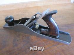 Antique Vintage Stanley No 5 TYPE 2 (1869-72) Pre-Lateral Woodworking Plane Tool