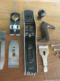 Antique Vintage Stanley No. 5 Type 15 (1931-1932) Smooth Woodworking Plane Tool